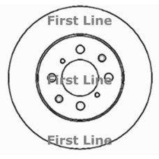 FBD1433 FIRST LINE Тормозной диск