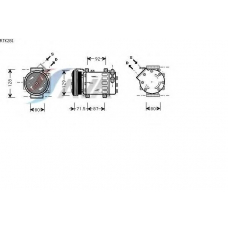 RTK281 GERI Компрессор, кондиционер