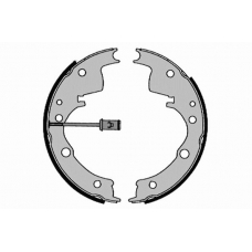 2606 RAICAM Комплект тормозных колодок