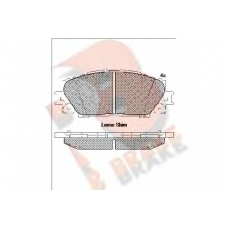 RB1774 R BRAKE Комплект тормозных колодок, дисковый тормоз