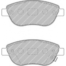 FDB1919 FERODO Комплект тормозных колодок, дисковый тормоз