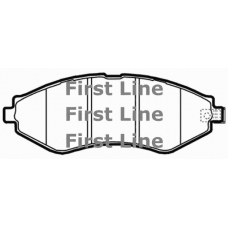 FBP3514 FIRST LINE Комплект тормозных колодок, дисковый тормоз