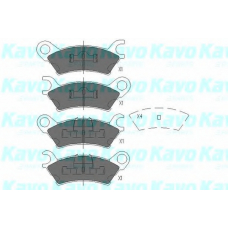 KBP-4542 KAVO PARTS Комплект тормозных колодок, дисковый тормоз