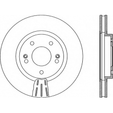 BDR2115.20 OPEN PARTS Тормозной диск