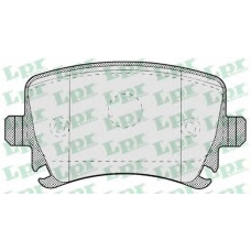 05P1219 LPR Комплект тормозных колодок, дисковый тормоз