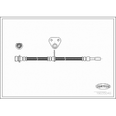 19035040 CORTECO Тормозной шланг