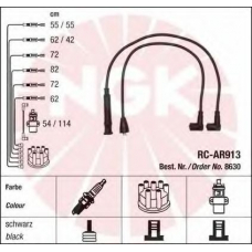 8630 NGK Комплект проводов зажигания