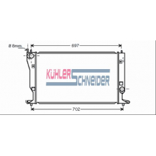 3201771 KUHLER SCHNEIDER Радиатор, охлаждение двигател