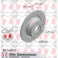 150.3429.52 ZIMMERMANN Тормозной диск