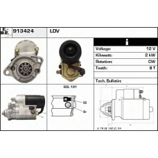 913424 EDR Стартер
