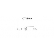 CT15489 VENEPORTE Глушитель выхлопных газов конечный