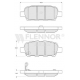 FB210877 FLENNOR Комплект тормозных колодок, дисковый тормоз