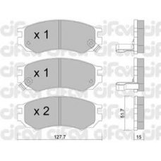 822-488-0 CIFAM Комплект тормозных колодок, дисковый тормоз