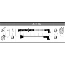 J5381030 NIPPARTS Ккомплект проводов зажигания