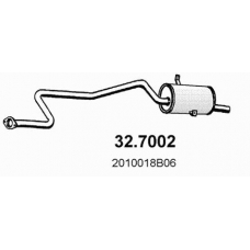 32.7002 ASSO Глушитель выхлопных газов конечный
