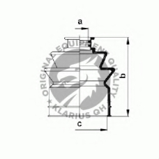 QJB344 QH Benelux Комплект пылника, приводной вал