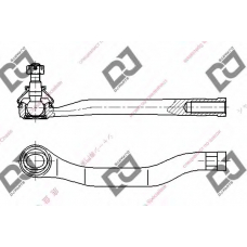 DE1051 DJ PARTS Наконечник поперечной рулевой тяги