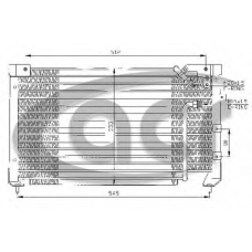 300318 ACR Конденсатор, кондиционер