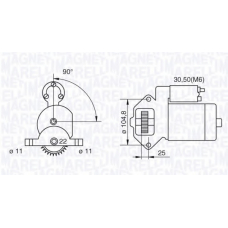 063280032010 MAGNETI MARELLI Стартер