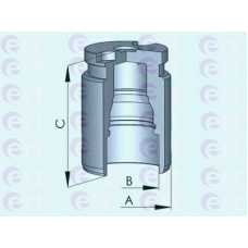151163-C ERT Поршень, корпус скобы тормоза