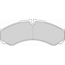 AVR136 ABEX Комплект тормозных колодок, дисковый тормоз