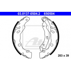 03.0137-0504.2 ATE Комплект тормозных колодок