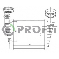 PR 9555T1 PROFIT Интеркулер