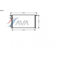 HD5210 AVA Конденсатор, кондиционер