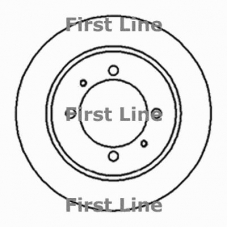 FBD1202 FIRST LINE Тормозной диск