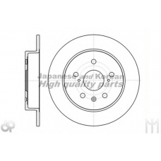 K016-43 ASHUKI Тормозной диск