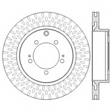 562571BC BENDIX Тормозной диск