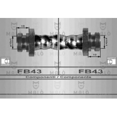 80926 Malo Тормозной шланг