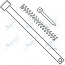 KIT322 APEC Комплектующие, тормозные колодки