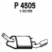 P4505 FENNO Глушитель выхлопных газов конечный