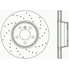 BDRS2361.25 OPEN PARTS Тормозной диск