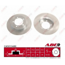 C45015ABE ABE Тормозной диск