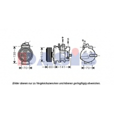 851656N AKS DASIS Компрессор, кондиционер
