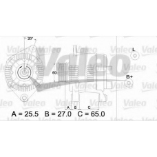 437350 VALEO Генератор