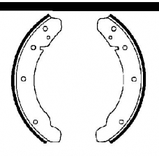 BB1008A1 FTE Комплект тормозных колодок