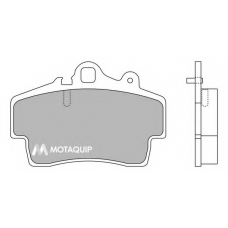 LVXL1226 MOTAQUIP Комплект тормозных колодок, дисковый тормоз