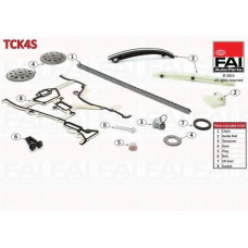 TCK4S FAI AutoParts Комплект цели привода распредвала