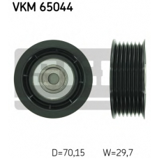 VKM 65044 SKF Паразитный / ведущий ролик, поликлиновой ремень