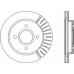 BDR1185.20 OPEN PARTS Тормозной диск