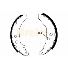 SH1279 BRAKE ENGINEERING Комплект тормозных колодок