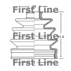 FCB2067 FIRST LINE Пыльник, приводной вал