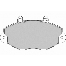 FD6801N NECTO Комплект тормозных колодок, дисковый тормоз