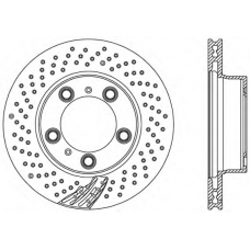 BDR2500.25 OPEN PARTS Тормозной диск