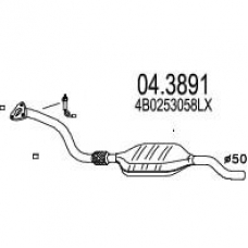 04.3891 MTS Катализатор