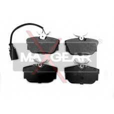 19-0444 MAXGEAR Комплект тормозных колодок, дисковый тормоз