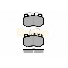 PA472 BRAKE ENGINEERING Комплект тормозных колодок, дисковый тормоз